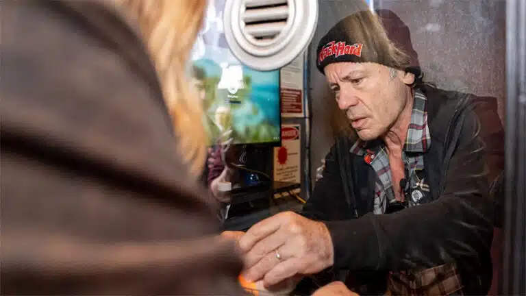 Bruce Dickinson surprises Los Angeles fans with two secret shows