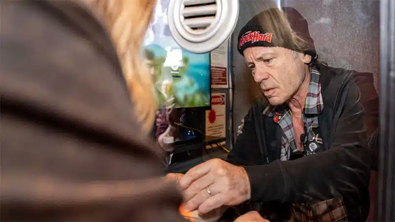 Bruce Dickinson surprises Los Angeles fans with two secret shows