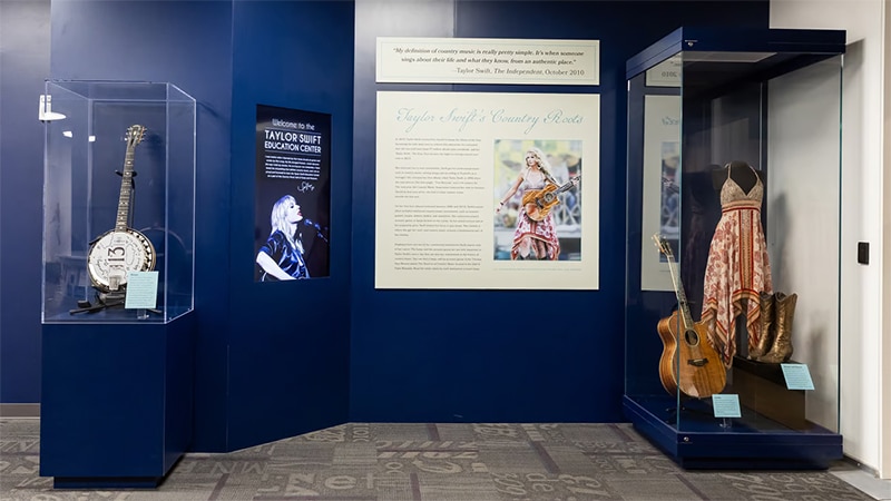 Country Music Hall of Fame updates Taylor Swift Education Center display