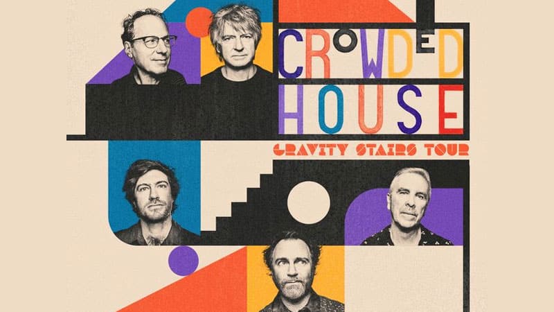Crowded House announces 2024 North American Gravity Stairs Tour