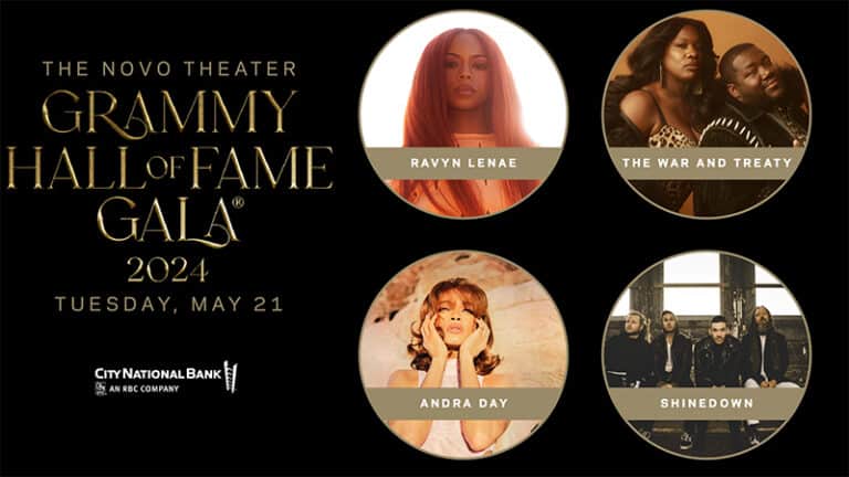 Shinedown, The War And Treaty among inaugural Grammy Hall of Fame Gala performers