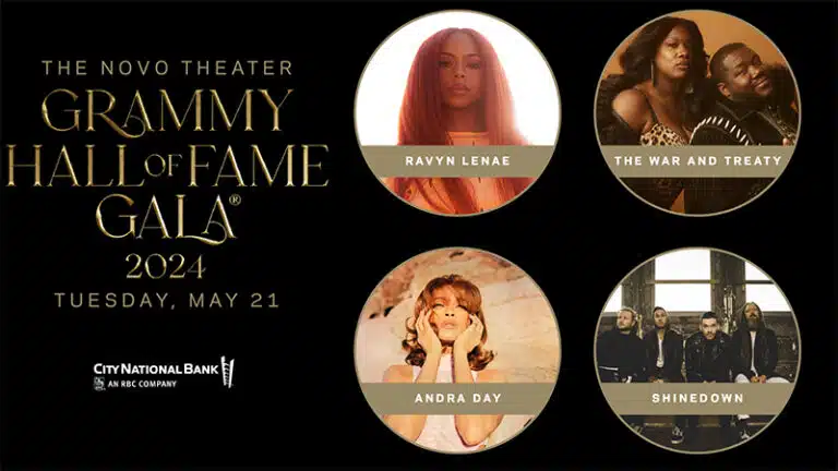 Shinedown, The War And Treaty among inaugural Grammy Hall of Fame Gala performers