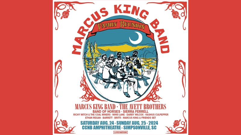 Marcus King announces two-day Family Reunion