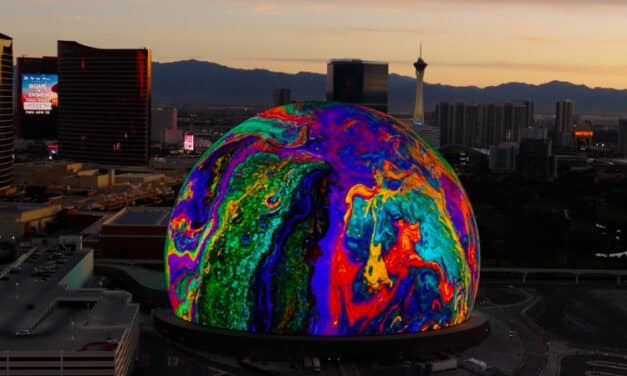 Mickey Hart’s art featured at Sphere for Earth Day