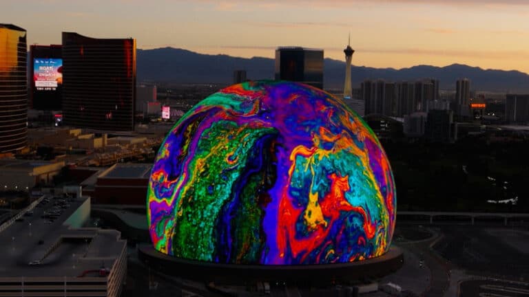 Mickey Hart’s art featured at Sphere for Earth Day