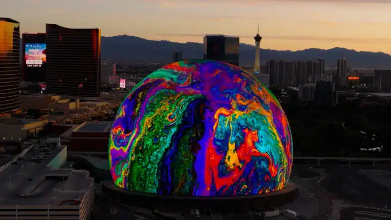 Mickey Hart’s art featured at Sphere for Earth Day