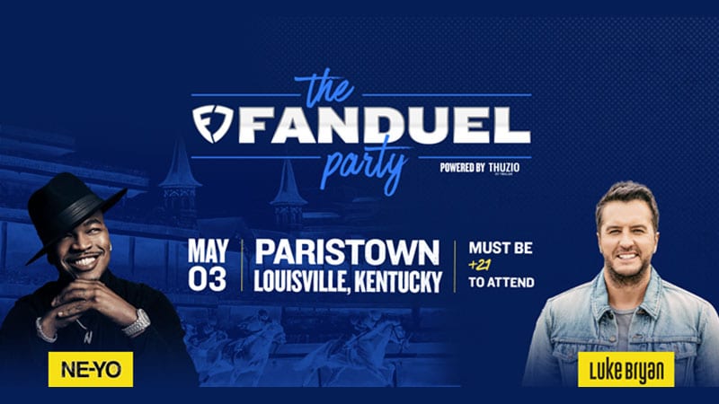Luke Bryan, Ne-Yo to headline FanDuel’s inaugural Kentucky Derby Party