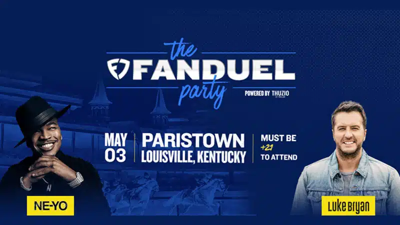 Luke Bryan, Ne-Yo to headline FanDuel’s inaugural Kentucky Derby Party Luke Bryan, Ne-Yo to headline FanDuel’s inaugural Kentucky Derby Party