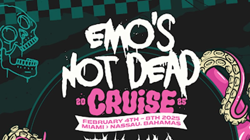The Used to headline Emo’s Not Dead Cruise 2025