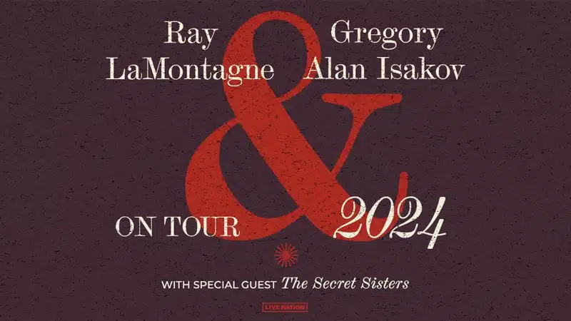 Ray LaMontagne announces joint tour with Gregory Alan Isakov