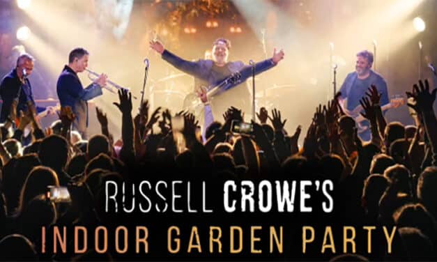 Russell Crowe announces Indoor Garden Party