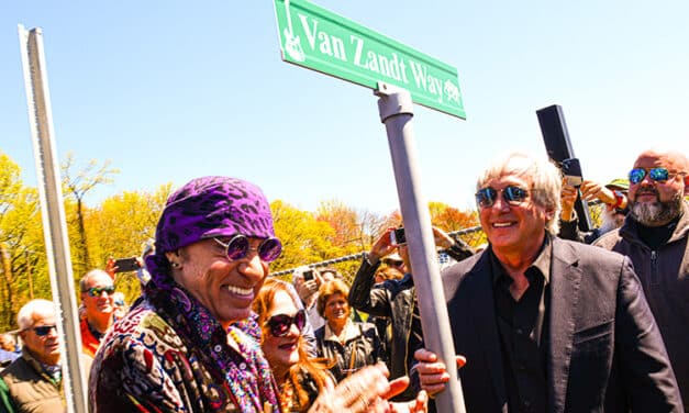 Stevie Van Zandt honored with New Jersey street sign dedication