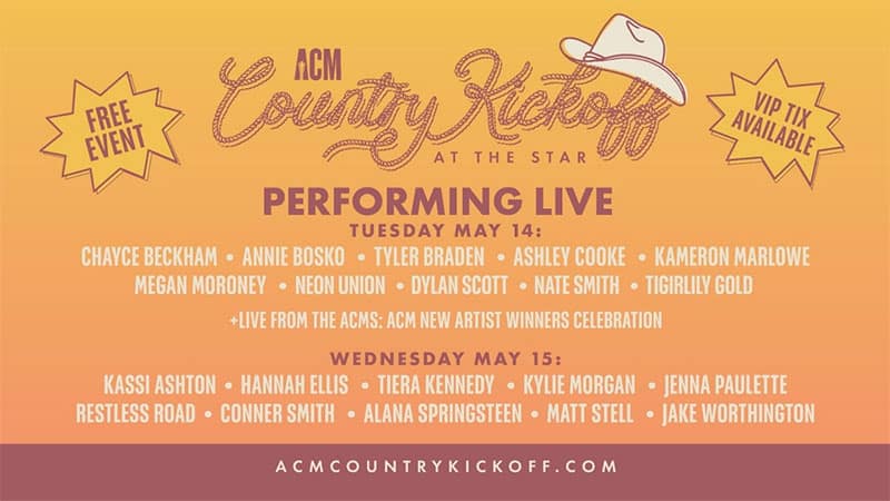 Megan Moroney, Nate Smith among 2024 ACM Country Kickoff at the Star performers