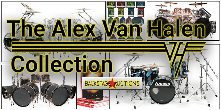 Backstage Auctions announces Alex Van Halen Collection