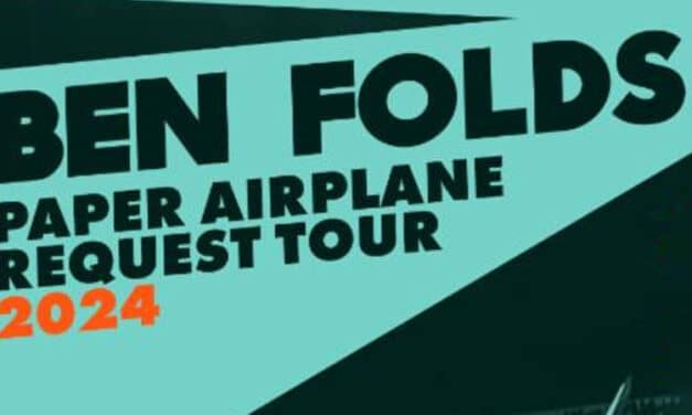 Ben Folds announces fall 2024 Paper Airplane Request Tour