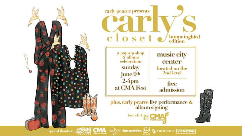 Carly Pearce announces third annual Carly’s Closet