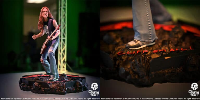 KnuckleBonz announces Cliff Burton II limited edition collectible