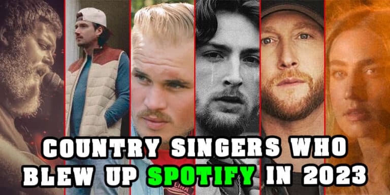 Country singers who blew up Spotify in 2023