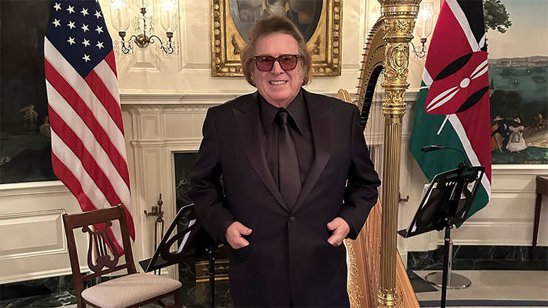Don McLean was guest for State Dinner honoring Kenya President Ruto