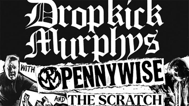 Dropkick Murphys, Pennywise & The Scratch announce 2024 fall North American tour