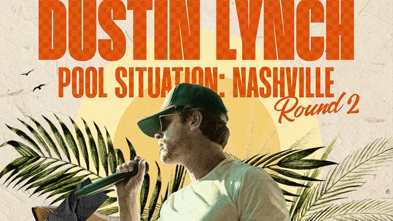 Dustin Lynch announces second annual Pool Situation: Nashville