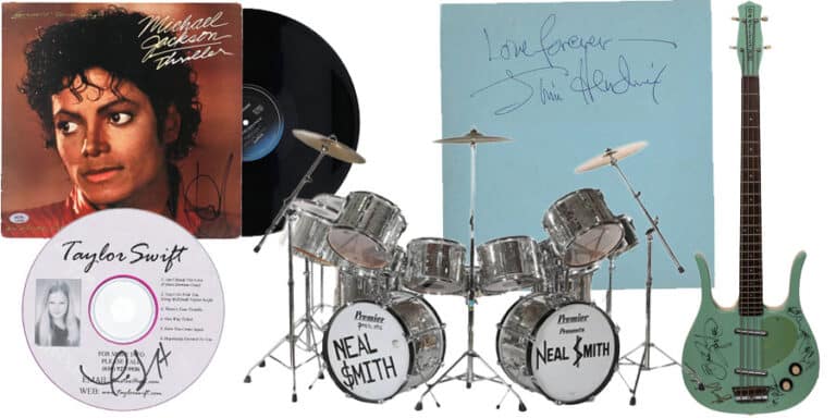 Rare Michael Jackson, Bruce Springsteen, Elvis Presley items at auction