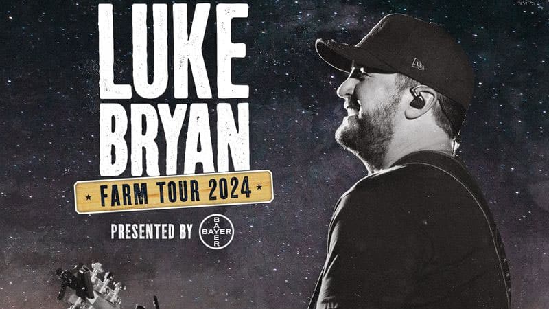 Luke Bryan announces 2024 Farm Tour