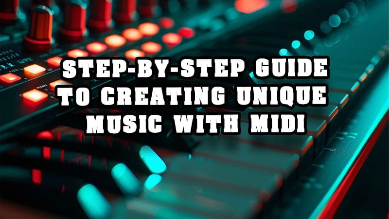 Step-by-step guide to creating unique music with MIDI