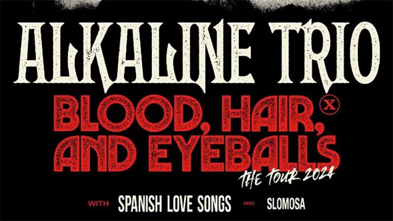 Alkaline Trio announces September 2024 North American tour dates