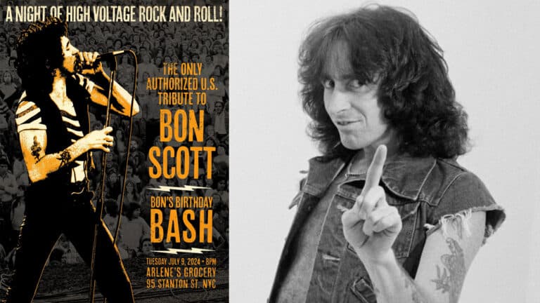 The Bon Scott Estate to celebrate AC/DC frontman’s 78th birthday