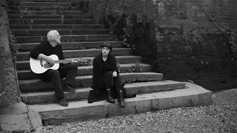David Gilmour shares ‘Between Two Points’ with Romany Gilmour