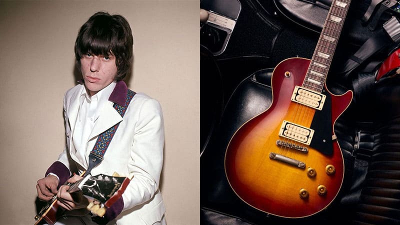 Gibson Custom commemorates Jeff Beck with Sunburst Les Paul