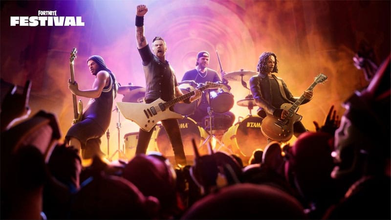Metallica becomes first band to play Fortnite concert