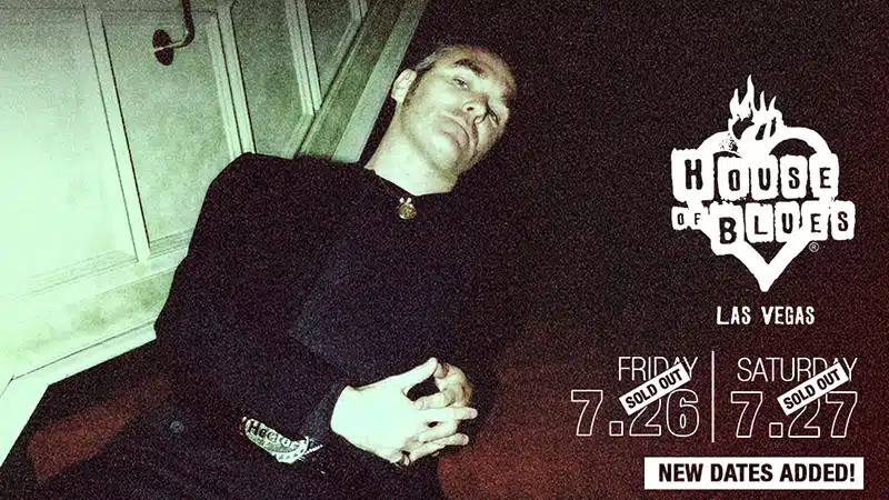 Morrissey adds two more Las Vegas shows