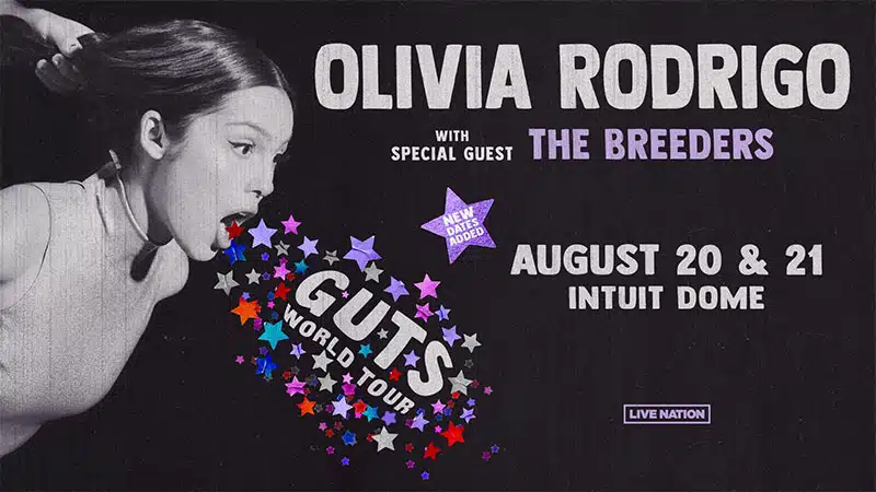 Olivia Rodrigo to wrap North American Guts Tour with six LA shows Olivia Rodrigo to wrap North American Guts Tour with six LA shows