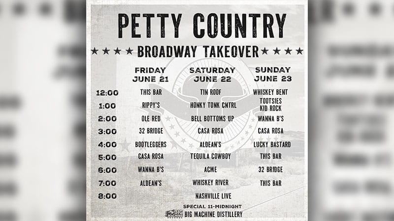 Downtown Nashville morphs into Petty Country USA with Broadway takeover