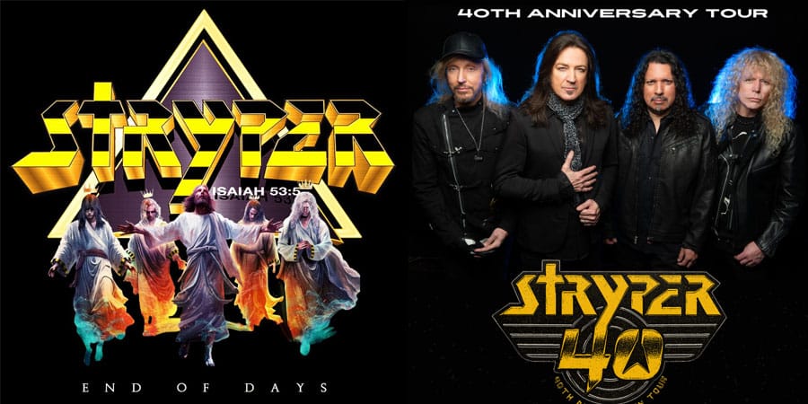 Stryper announces ‘End of Days,’ 40th Anniversary Tour