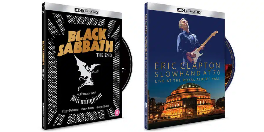 Black Sabbath, Eric Clapton concerts get 4K UHD upgrade
