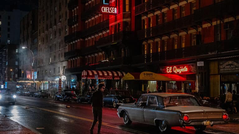 Timothée Chalamet portrays Bob Dylan in ‘A Complete Unknown’