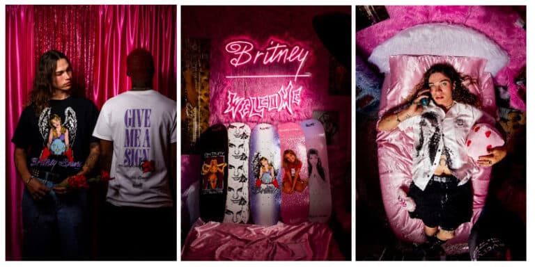 Britney Spears, Welcome Skateboards drop exclusive collaboration
