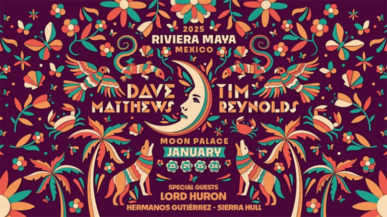 Dave Matthews, Tim Reynolds announce 2025 Riviera Maya