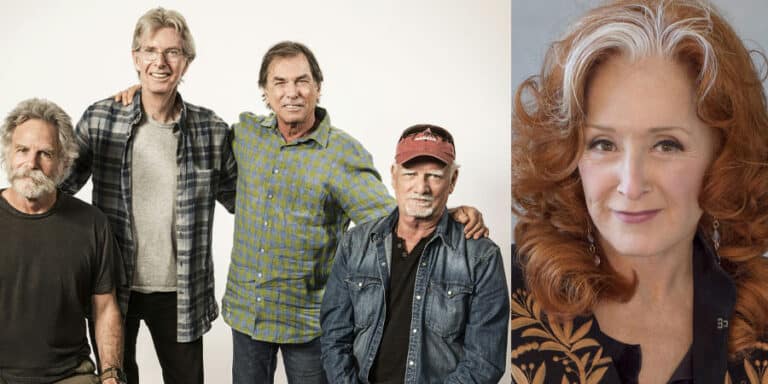 Grateful Dead, Bonnie Raitt among 47th Kennedy Center Honors recipients
