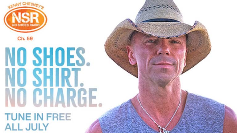 Kenny Chesney teams with SiriusXM to offer No Shoes Radio for free