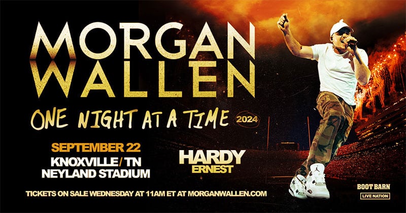 Morgan Wallen announces homecoming Knoxville stadium show