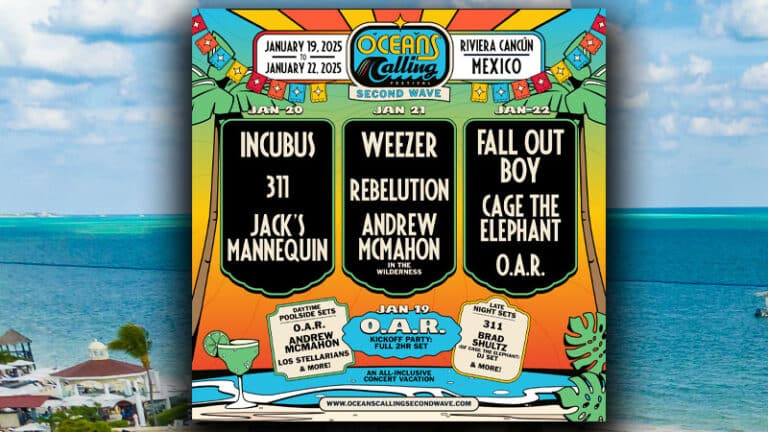 Fall Out Boy, Weezer, Incubus, Cage The Elephant to headline Oceans Calling Second Wave
