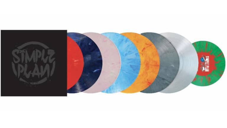 Simple Plan announces career-spanning limited edition colored vinyl box set