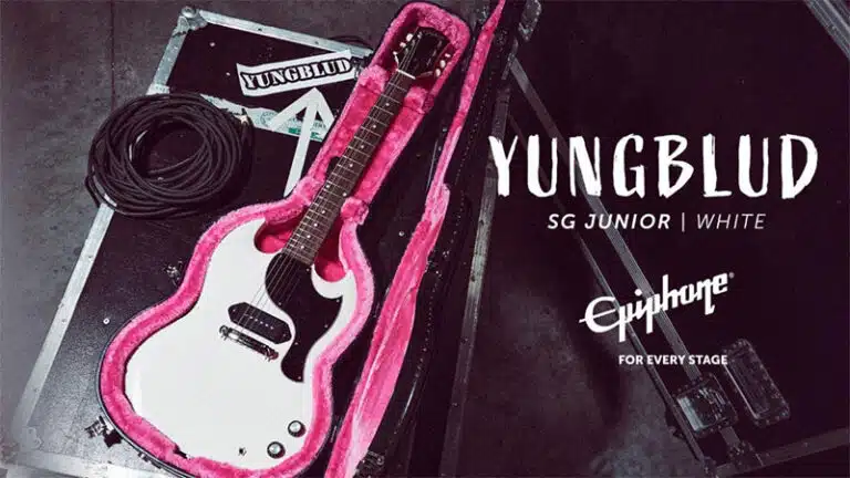 Epiphone announces Yungblud SG Junior guitar