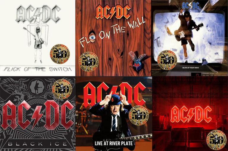 AC/DC announces final wave of limited edition 50th anniversary vinyl reissues