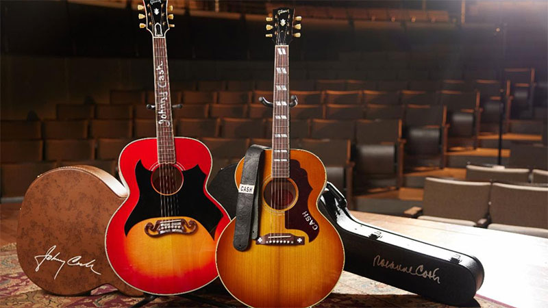 Gibson announces Johnny Cash, Rosanne Cash guitars