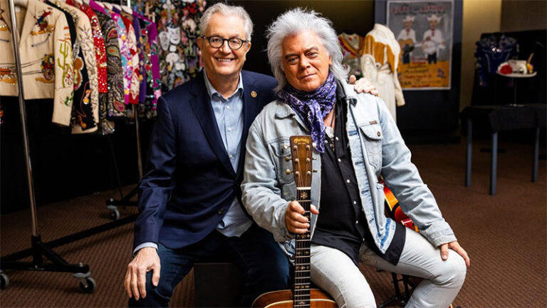 Marty Stuart’s extensive collection of country music artifacts joins the Country Music Hall of Fame